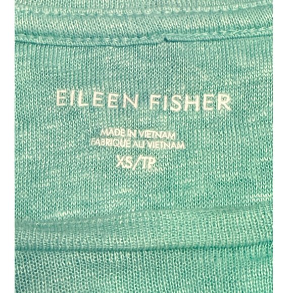 EILEEN FISHER 100% ORGANIC LINEN OVERSIZED TOP (SZ SM/FITS MORE LIKE A LRG-XRLG) - Picture 6 of 6